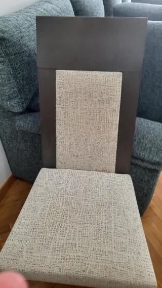 Mesa comedor extensible y 4 sillas