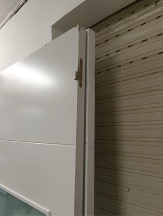 Conjunto de puerta 2 con cristales y 2 lisas.