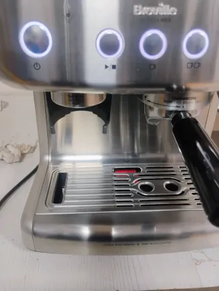 Cafetera Breville Plata