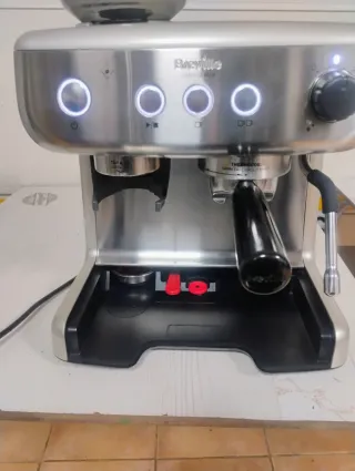 Cafetera Breville Plata