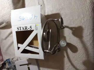 Foco de techo moderno plateado