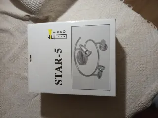 Foco de techo moderno plateado