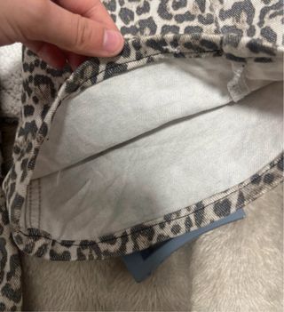 Pantalones Animal Print STR Beige/Marrón