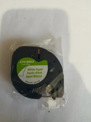 Etichette Dymo LetraTag Carta Bianca