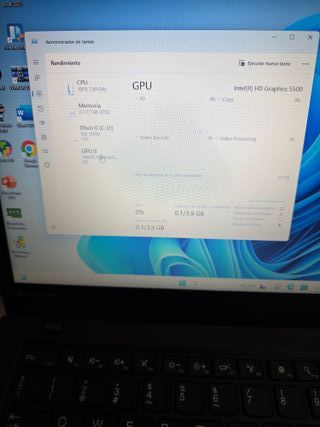 Ordenador portátil Lenovo Intel Core i5 8RAM