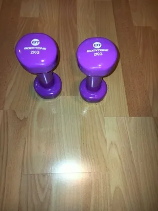 Conjunto Mancuernas 3kg, 2kg, 1kg