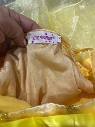 Disfraz Bella Princesa Amarillo