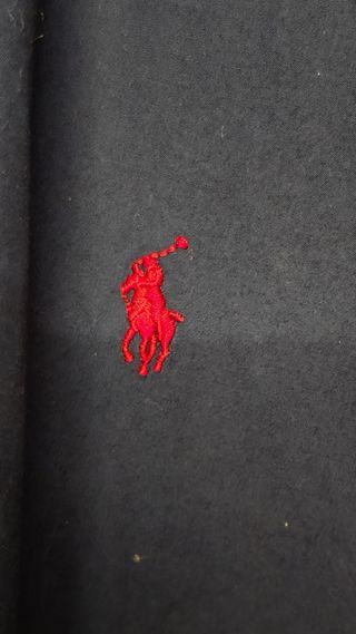 Camicia Polo Ralph Lauren Blu Taglia 15 1/2 - 34