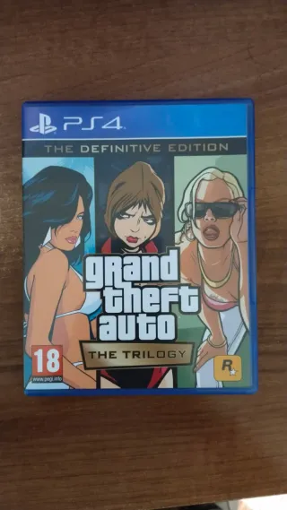 GTA The Trilogy Definitive Edition PS4