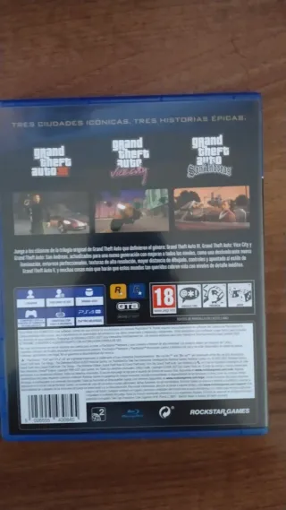 GTA The Trilogy Definitive Edition PS4