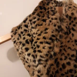 Bufanda de pelo animal print