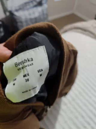 Chaqueta bomber marrón