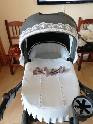 Carro de bebé 3 piezas