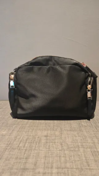 Bolso bandolera negro + 2 correas