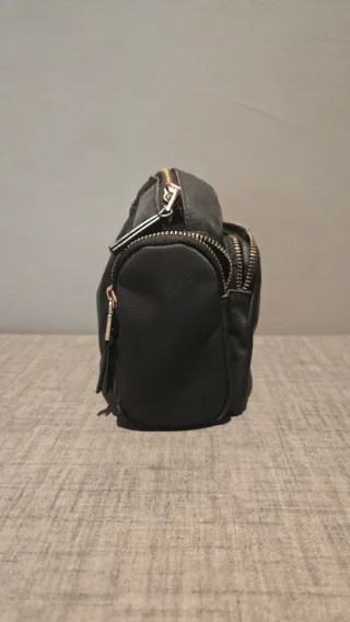 Bolso bandolera negro + 2 correas