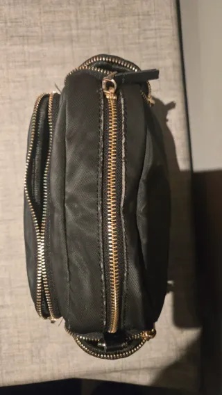 Bolso bandolera negro + 2 correas