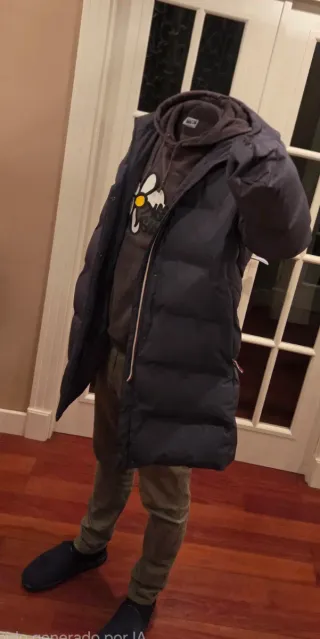 Abrigo El Ganso plumífero largo