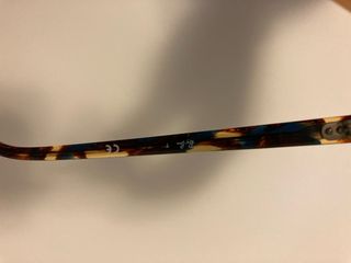 Montura Gafas Ray-Ban Azul y Marrón