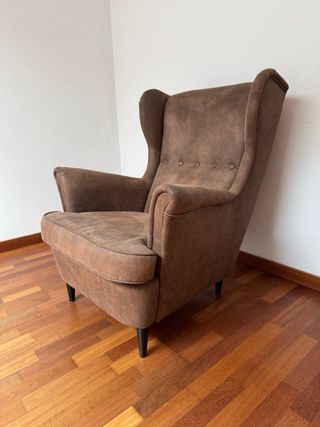 Sillón orejero Ikea Marrón