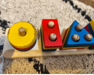 Juego de Puzzles Infantiles de Madera