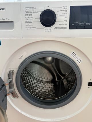 Lavadora Hisense 9 kg Steam Allergy Care