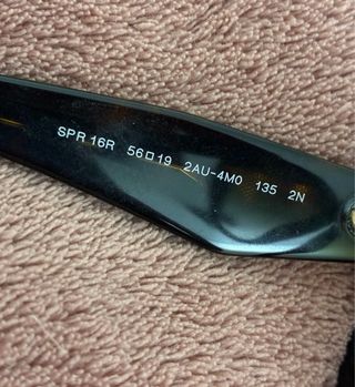 Gafas de sol Prada negras