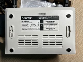 Router Aqprox Appr300 con Antenas