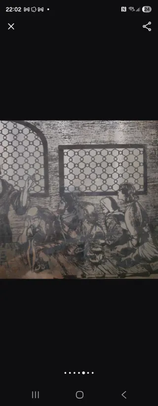 Grabado sobre metal La Última Cena Iker