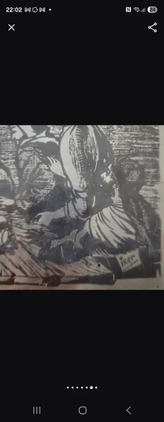 Grabado sobre metal La Última Cena Iker