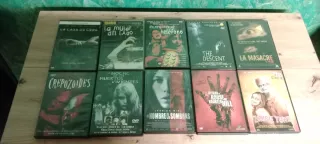 Pack 10 Películas DVD Terror/Suspense