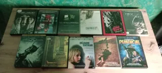 Pack 10 Películas DVD Terror/Suspense