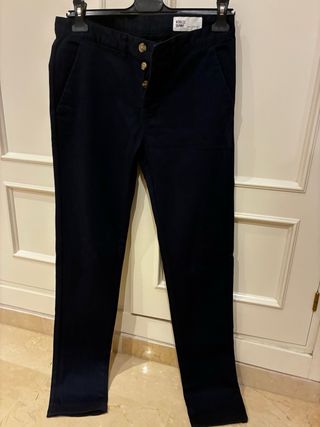 Pantalón chino azul marino