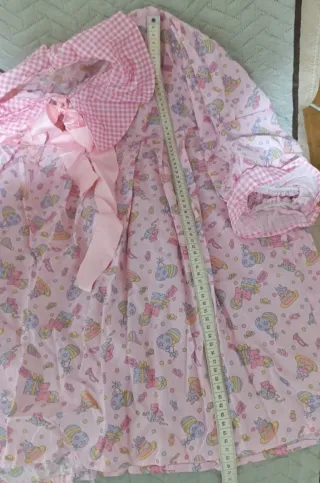 Disfraz de Bebé Niña con Gorro y Chupete