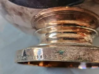 Sopera de plata 370 de la prestigiosa "Christofle"