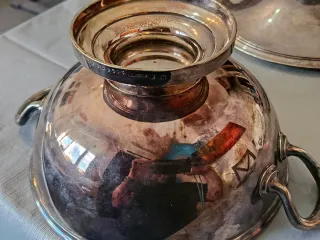 Sopera de plata 370 de la prestigiosa "Christofle"