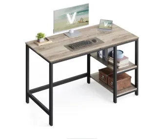 Mesa de estudio madera y metal