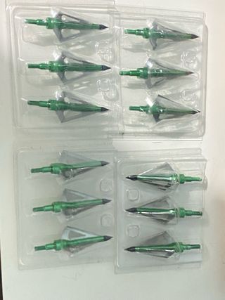 Puntas de flecha verdes