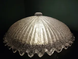 Plafoniera Murano grande con morisa