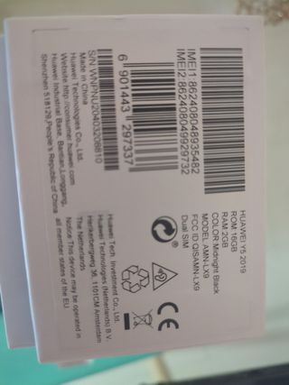 Huawei Y5 2019 Negro/Rojo