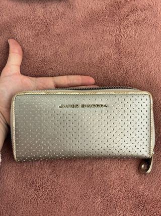 Billetera Javier Simorra Plateada