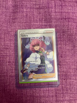 Carta Pokémon Entrenador Sófora Partidario