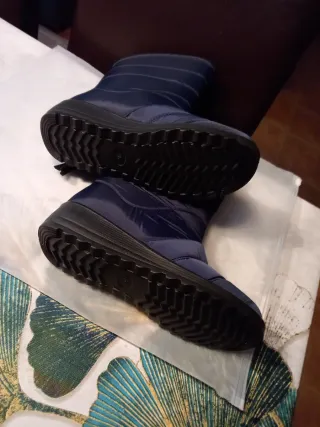 Botas de nieve azul talla 36