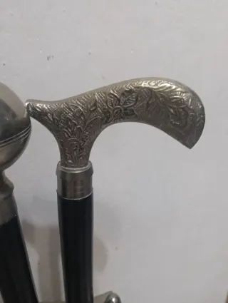 Set 5 bastoni con portabastoni