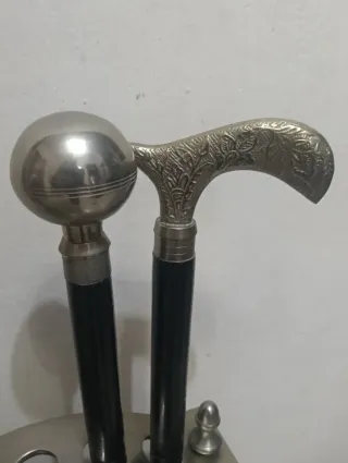 Set 5 bastoni con portabastoni