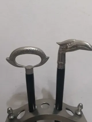 Set 5 bastoni con portabastoni