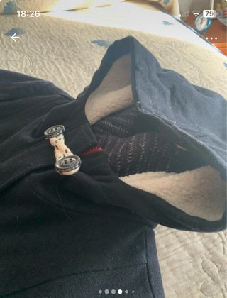 Abrigo Springfield Talla 38 Negro