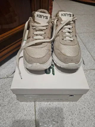 Scarpe Keys Beige/Oro