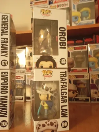 Pack 4 Funko Pop One Piece para Manuel