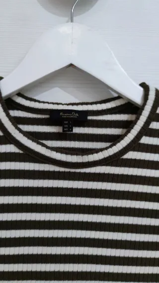 Camiseta Massimo Dutti rayas