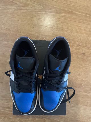 Nike Air Jordan 1 Low Azul y Negro